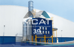 ventilación industrial y extracción de contaminantes